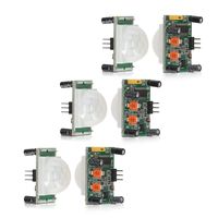 kwmobile 3X PIR Motion Sensor Security- HC-SR501 Movement Detection Sensor Module for Arduino, Genuino and Raspberry Pi 3.3V Power