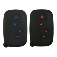 Coolbestda 2X Full Covered Key fob Remote Cover Case Protector for Lexus RX350 IS250 GS300 GX460 GS460 IS350 is-C is-F LS600h ES350 GS300