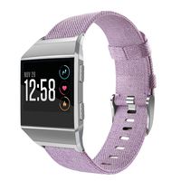 OenFoto Sport Bands Compatible Fitbit Ionic, Adjustable Nylon Wristband Replacement Watch Band Strap Accessory Bracelet for Fitbit Ionic Smart Watch, Large Small