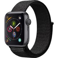 Apple Watch Series 4 (GPS, 44mm) - Space Gray Aluminium Case with Black Sport Loop