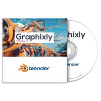 Blender 3D Software - Official Backup Disc - For Windows and Mac OS