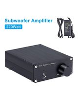 Subwoofer Amplifier TDA7498E Mini Sub Bass Amp Digital Class D Integrated Subwoofer Amplifier 220Watt x 1 Fosi Audio TP-02