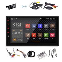 Android 7.1 Quad Core 1G DDR3 + 16G Car Radio Stereo 7 Inch Capacitive Touch Screen High Definition 1024600 GPS Navigation Bluetooth USB SD Player NAND Memory Flash AN-7024