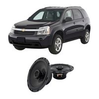 Compatible with Chevy Equinox 2007-2009 Front Door Factory Replacement Harmony HA-R65 Speakers