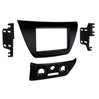 Metra 95-7017B Double DIN Dash Kit for 2002-2007 Mitsubishi Lancer (Matte Black)