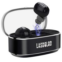 True Wireless Earbuds, Deep Bass Wireless Earbuds Bluetooth HiFi Stereo Sound Wireless Ear Buds Wireless Headphones with Microphone, Wireless Earbuds with Portable Charging Case Top 10 Bluetooth