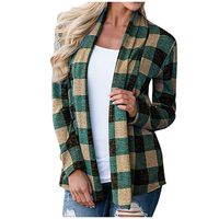 ✿HebeTop✿ Womens Long Cardigans Lightweight Open Front Long Sleeve Camo Cardigan Summer Sweaters Jackets