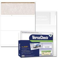 VersaCheck Security Business Check Refills: Form #1000 Business Voucher - Tan - Classic - 250 Sheets
