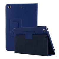 Flip Case for 9.7 iPad Pro Stand Cover,MeiLiio Premium PU Leather Folio Cover Book Design Multi-Angle Viewing Smart Protective Case Bumper for Apple iPad Pro 9.7 inch Tablet (Dark Blue)