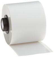 Brady High Adhesion Vinyl Label Tape (142271) - White Vinyl Film - Compatible with BMP71 and HandiMark Industrial Label Printers - 50' Length, 2" Width