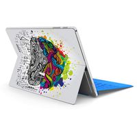 ProElife Left Right Brain Protective Decal Sticker Ultra Slim Surface Decal Skin for 12.3'' Microsoft Surface Pro 6 2018 Surface Pro 5 2017 Surface Pro 4 12.3-Inch (Math), Not Fit Surface Pro 7