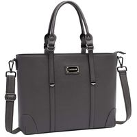 Laptop Bag for Women, Superior Laptop Tote Bag Computer Briefcase Fits up to 15.6 Inch Laptop for Women Work Office Business School Travel by ZMSnow