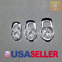 3 Clear Small Medium Large Eargels for PLANTRONICS Discovery 925 975 Wireless Bluetooth Headset Ear Gel Bud Tip Gels Buds Tips Eargel Earbud Eartip Earbuds Eartips Replacement Part Parts