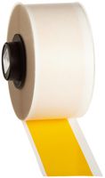 Brady 42104 HandiMark 50' Length 1" Width, B-581 Repositionable Vinyl Film Yellow Color Tape