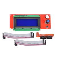 KINGPRINT LCD 2004 Graphic Smart Display Controller Module with Adapter and Cable for 3D Printer