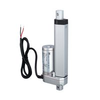 Justech 100mm Linear Actuator Motor Heavy Duty 750N DC 12V for Auto Car RV Electric Door Opener Industrial Agricultural Machinery Clean Sweeping Vehicles Vessels Cargo Medical Window