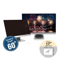 KAEMPFER 17 inch(Diagonally Measured) 16:10 Aspect Ratio Privacy Screen Protector Filter for Widescreen Computer Monitor (14.5" x 9" / 367 x 229mm) Please Measure Carefully
