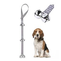 Harfkoko Pet Heroic Dog DoorBells for Potty Training & House Training, Unique Style & Premium Quality, Loud & Crisp DoorBells, Adjustable Door Bell Length for Small, Medium and Large Dogs