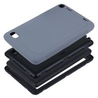 Protective ipad/tablet Case, Egmy Popular Silicone Case Light Weight Anti Slip Shock Proof Protective Cover for Amazon Fire 7 Tablet 7inch 2015 (A) (J)