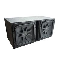 American Sound Connection Kicker 15" Sub (2) with 15" Subwoofer Vented Box (Renewed)