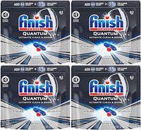 Finish - Quantum - 82 Count - Dishwasher Detergent - Powerball - Ultimate Clean & Shine - Dishwashing Tablets - Dish Tabs, Pack of 1 Pack of 4