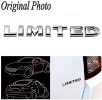 CHAMPLED Silver Side Metal Logo Limited Benz Sign Emblem Decal Parts for Acura Nissan Mitsubishi Subaru Mazda