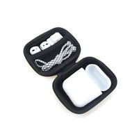 5 In 1 Storage Box Earphone Bag For AirPods Case Earbuds Headphone Protector Headset Cover For AirPods Case Accessories,White