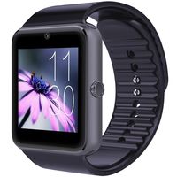 CNPGD Bluetooth Smart Watch(Partial Compatible for iPhone)+(Full Compatible for Android Phone) +Unlocked Watch Cell Phone+Fitness Tracker Camera Pedometer for Kids, Men and Women(Black)