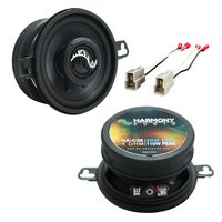 Compatible with Volkswagen Rabbit 1980-1984 Front Replacement Harmony HA-C35 Premium Speakers New