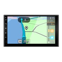 YUNTX Android 9.0 Double 2 Din Car Stereo Head Unit - 7 inch Bluetooth Car Navigation Radio with Free Rear Camera| Support GPS |DAB+ |Steering Wheel Control |4G| Mirrorlink| SD | USB| WiFi |OBD2