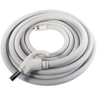 Cen-Tec Systems 91375 50 Ft. Low Voltage Central Vacuum Hose, Light Gray