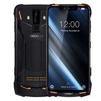 Carrier cell phones S90 Rugged Phone, 6GB+128GB, IP68 Waterproof Dustproof Shockproof, Dual Back Cameras, Face ID & DTouch Fingerprint, 6.18 inch Screen Android 8.1 MTK6771（P60）4Cortex-A73 2.0GHz + 4