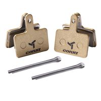 2 Pairs Sintered Metal Disc Brake Pads for TRP Tektro Shimano Deore Br-M575 M525 M515 T615 T675 M505 M495 M486 M485 M475 M465 M447 M446 M445 M416 M415 M395 M396 M375 M315 M355 C601 C501 DP-B01S