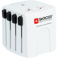 Skross MUV-Micro Travel Adaptor, White