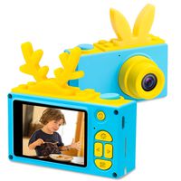 Kids Camera Gifts for Boys Girls, 8MP HD Kids Digital Cameras Build-in Rechargeable Battery, Child Toys Gift for 6+ Kids with 16GB Memory Card, Blue