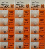 15 Genuine Loopacell CR927 3v Lithium 927 Coin Batteries Freshly Packed by Loopacell
