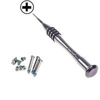 Whizzotech Repair Replacement Screws for Unibody Apple MacBook Pro A1278 A1286 13" 15" 17" Bottom Case + 1 Piece 4 Point Pentalobe Screwdriver Cross