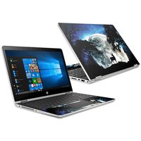 Mightyskins Skin Compatible with Hp Pavilion X360 15.6" (2018) - Moonlight Deer | Protective, Durable, and Unique Vinyl Decal Wrap Cover | Easy to Apply, Remove, and Change Styles | Made in The USA