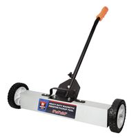 Neiko 53418A Magnetic Pick-Up Sweeper with Wheels 30 Lb, 36" | Adjustable Handle & Floor Clearance