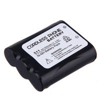 1500mAh Rechargeable Cordless Cell Phone Battery for Panasonic P-P511 KX-TGA272 KXTGA270S KXTGA270 KX-TG5110M KXTG5110 KXTG5100M KXTG5100 KXTG2770