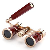 Opera Glasses Binoculars 3X25 Theater Glasses Mini Binocular Compact Lightweight with Handle for Adults Kids Women in Musical Concert
