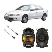 Compatible with Chevy Cavalier 1995-2005 Front Door Factory Replacement Harmony HA-R46 Speakers