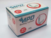MPD Safety Lancet, 30G x 1.8mm, 100 Count
