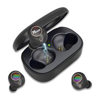 TWS Bluetooth Earbuds,Moear Bluetooth 5.0 Earphones True Wireless Earbuds with Charging Case,IPX5 Waterproof Sports in-Ear TWS HiFi Sound 7 Hours for Single Use
