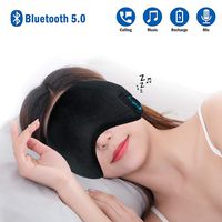 Sleep Headphones, Bluetooth Sleeping Headphones Bluetooth Headband with Detachable Stereo Thin Speaker for Side Sleepers, Sleeping, Sports, Meditation & Relax, Ultra Soft, Long Time Play, Unisex