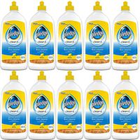 Pledge Gentle Wood Floor Cleaner, Lemon, 27 fl oz, 10 ct