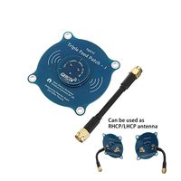 GEPRC Triple Feed High Gain Pagoda Patch Antenna 5.8G 9.4dBi Directional Long Range LHCP RHCP Antenna for RC FPV Racing Skyzone 02s 03 FPV Goggle Eachine EV800D EV200D EV100 VR006 FatShark HDO HD3