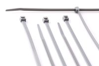 THE CIMPLE CO - 11 inch Grey Nylon Zip Ties : Strong Zip Tie, Wire Ties : Indoor and Outdoor Rated - No Tools Needed - Made in The USA, Zip Ties (Wire Ties, Cable Ties), 100 Pack - Grey - 11"