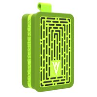 Portable Waterproof Bluetooth Speakers - Wireless Speaker with Louder Volume, 12W Crystal Clear Stereo Sound, Rich Bass, Built-in Mic, IPX7, 10-Hour Playtime for Home, Outdoors, Travel (Lime Green)
