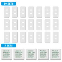 xydstay 50 sets Vertical Blind Repair Tabs, Vertical Blind Tabs, Clear Blind Fixers, Total 100 Tabs of 50 Sets + 5 Alcohol Wipes For Repairing Vertical Window Blinds Slats